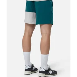 Online Columbia Mens Hike Colour Block Shorts Blue