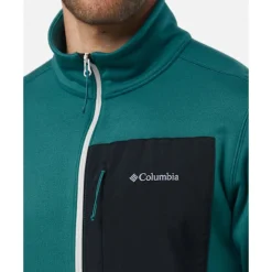 Outlet Columbia Mens Hike Jacket Blue