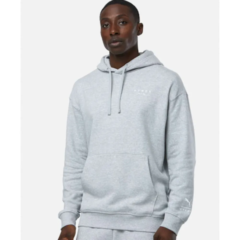 Hot Puma Mens Hyrox World Hoodie Grey