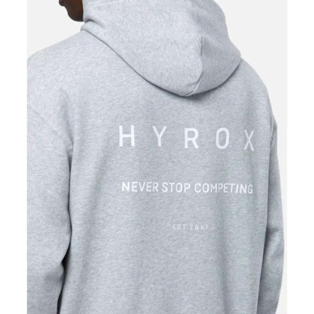 Hot Puma Mens Hyrox World Hoodie Grey