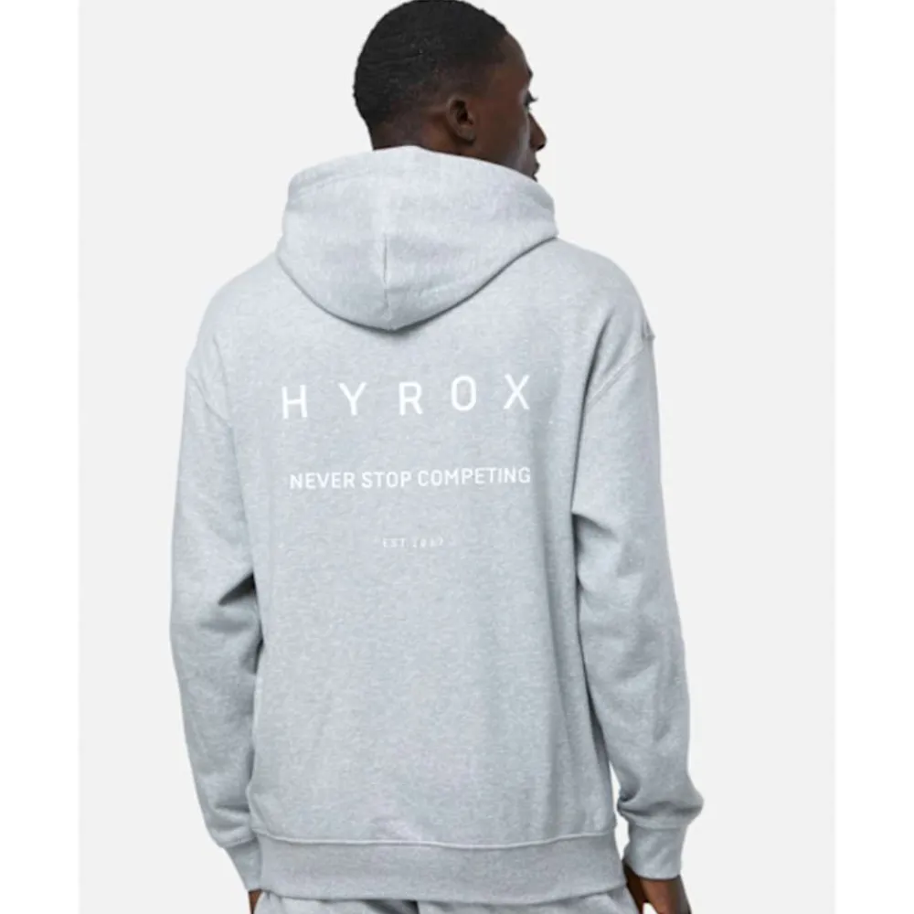 Hot Puma Mens Hyrox World Hoodie Grey