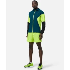 Outlet Puma Mens 2in1 Shorts Yellow