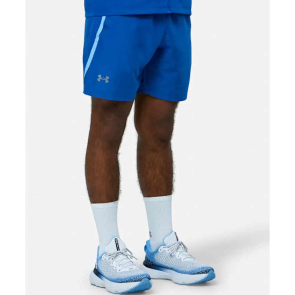 Online Under Armour Mens Launch 7 Inch Short Blue