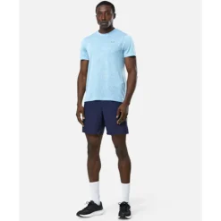 New Under Armour Mens Launch Camo T-Shirt Blue