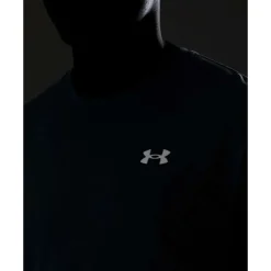 New Under Armour Mens Launch Camo T-Shirt Blue