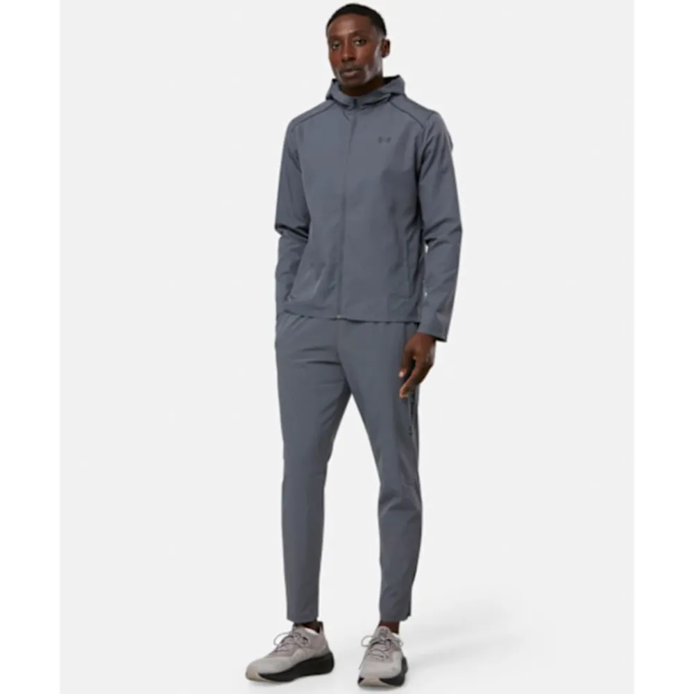 Clearance Under Armour Mens Launch Run Hooded Jacket Grey