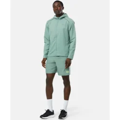 Discount Under Armour Mens Launch Run Hooded Jacket Grey