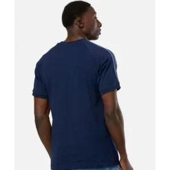 Sale adidas Originals Mens Logo Panel T-Shirt Navy