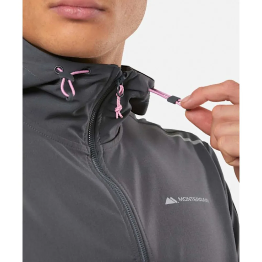 Hot Monterrain Mens Lyder Woven Windrunner Grey
