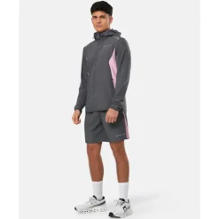 Hot Monterrain Mens Lyder Woven Windrunner Grey