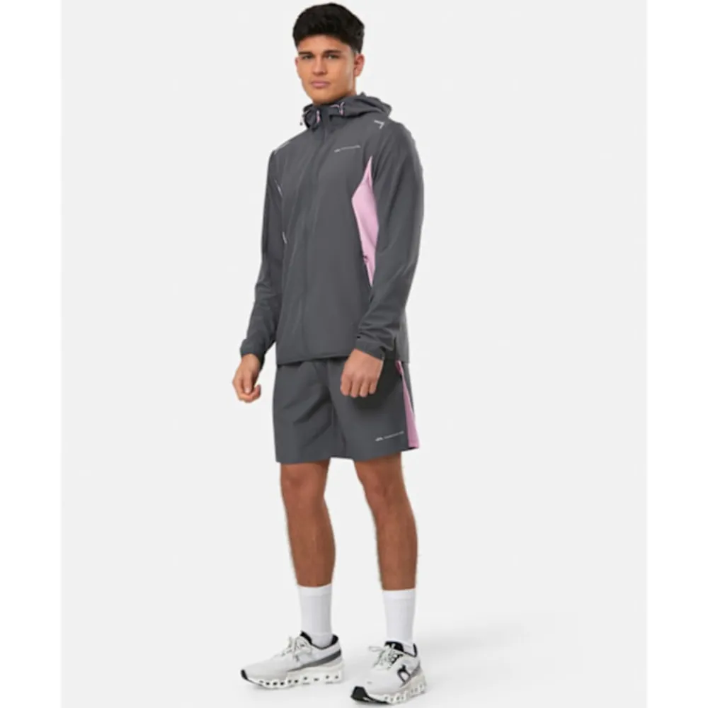 Hot Monterrain Mens Lyder Woven Windrunner Grey