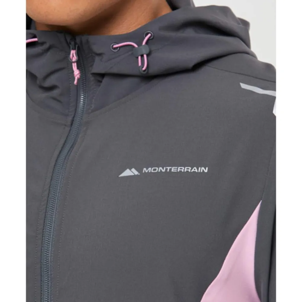 Hot Monterrain Mens Lyder Woven Windrunner Grey