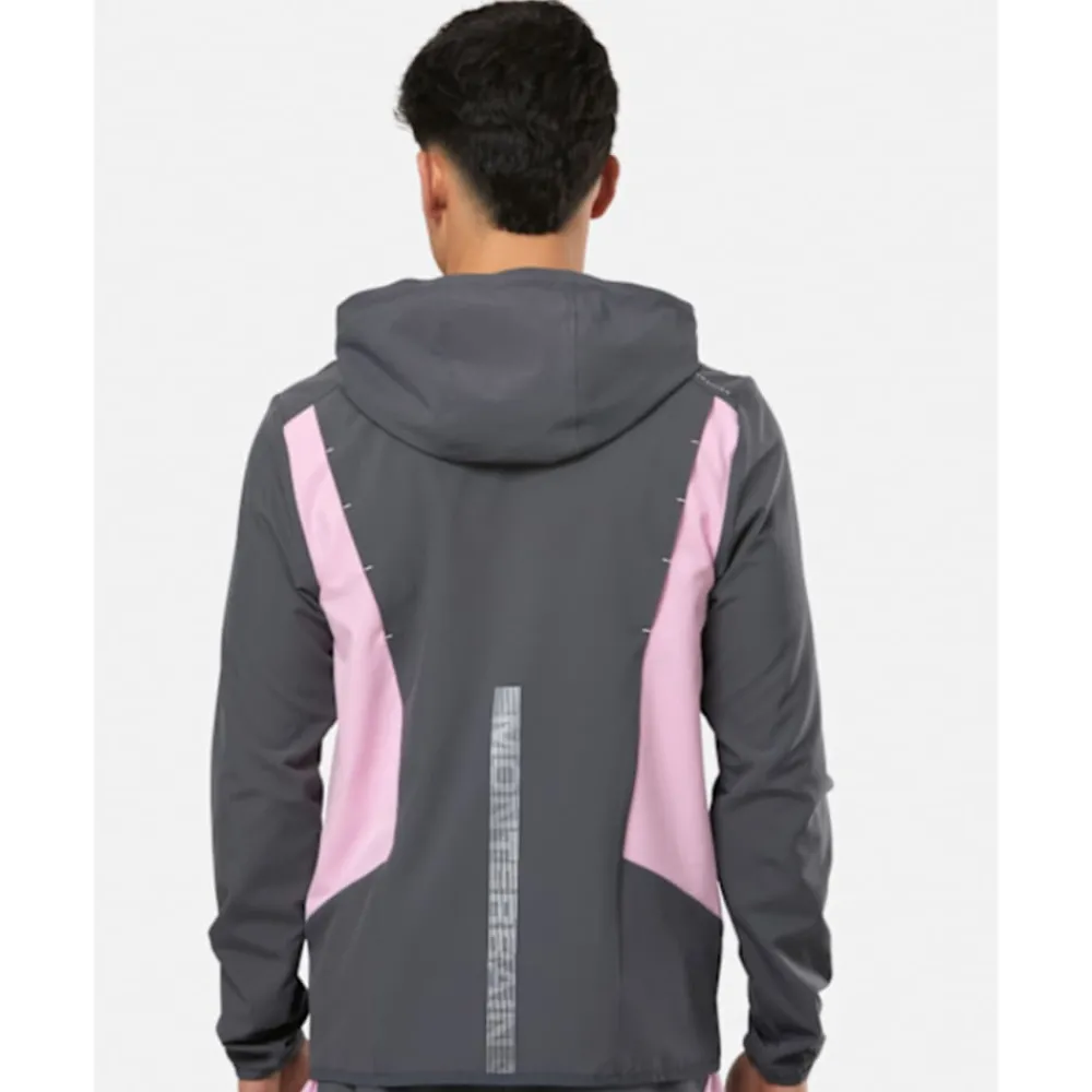 Hot Monterrain Mens Lyder Woven Windrunner Grey