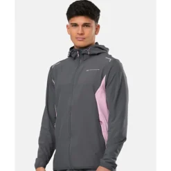 Hot Monterrain Mens Lyder Woven Windrunner Grey