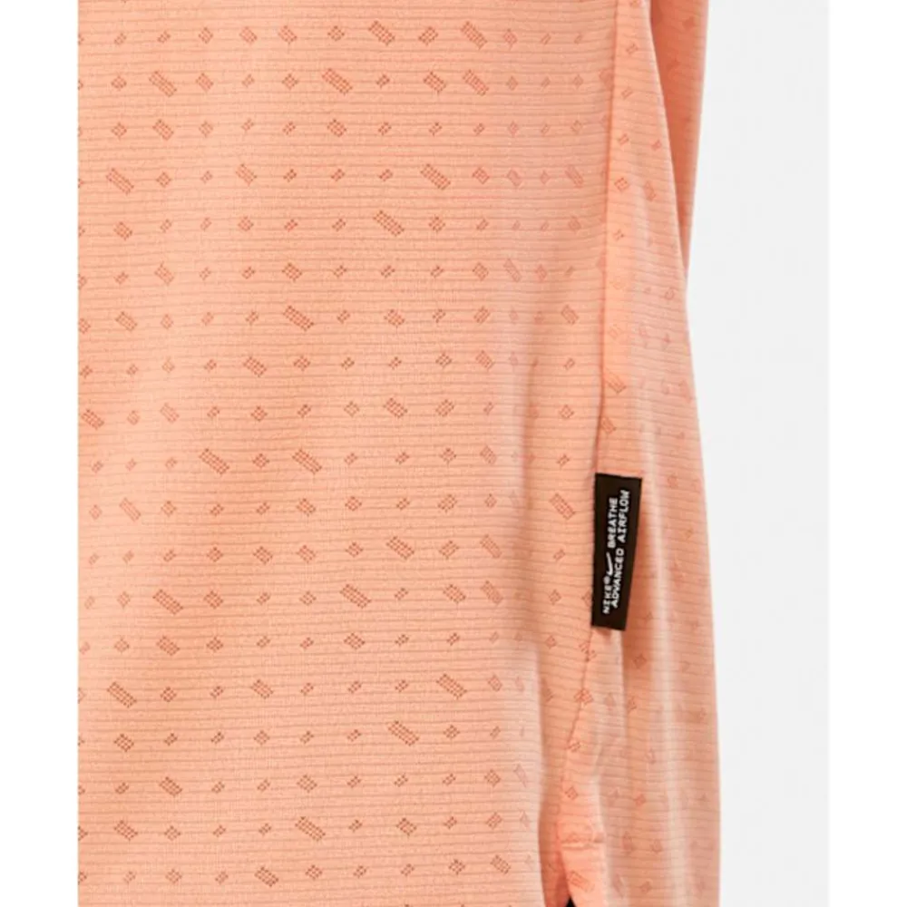 Fashion Nike Mens Miler Breathe T-Shirt Orange