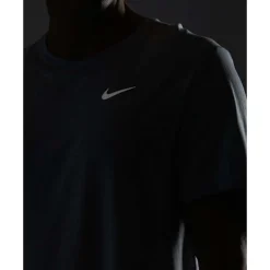 Online Nike Mens Miler Breathe T-Shirt Blue