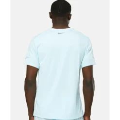 Discount Nike Mens Miler Flash T-Shirt Blue