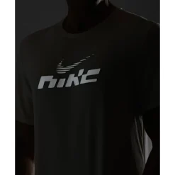 Fashion Nike Mens Miler Flash T-Shirt White