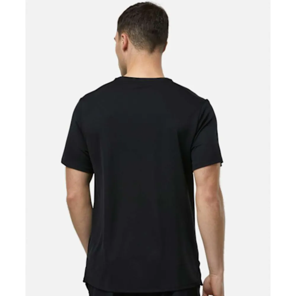 Outlet Nike Mens Miler T-Shirt Black