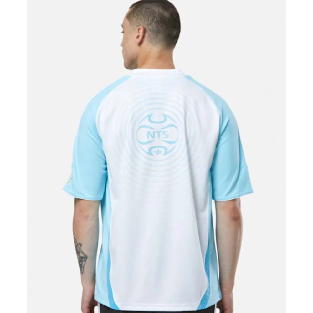 Outlet adidas Originals Mens NTS Jersey T-shirt Blue