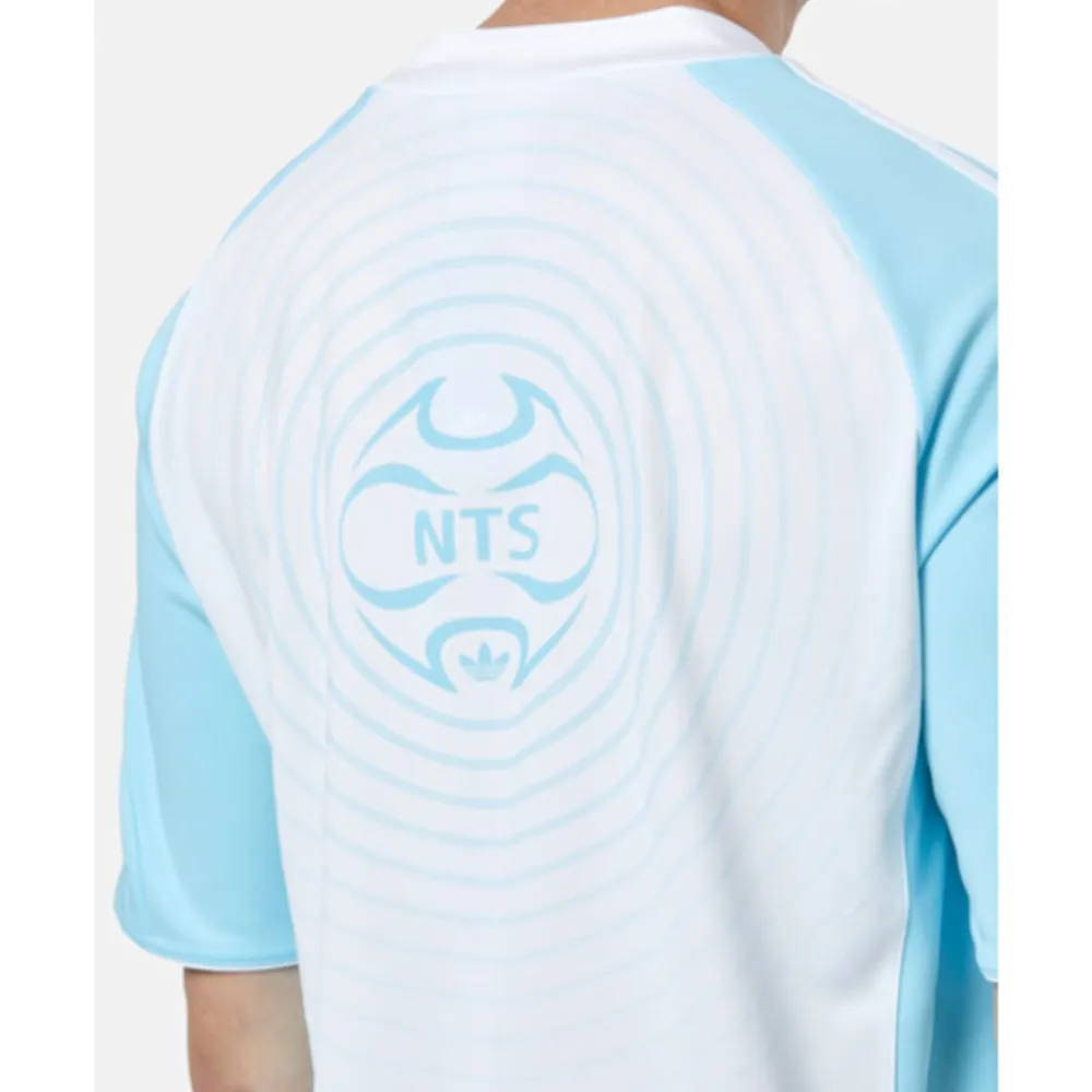 Outlet adidas Originals Mens NTS Jersey T-shirt Blue