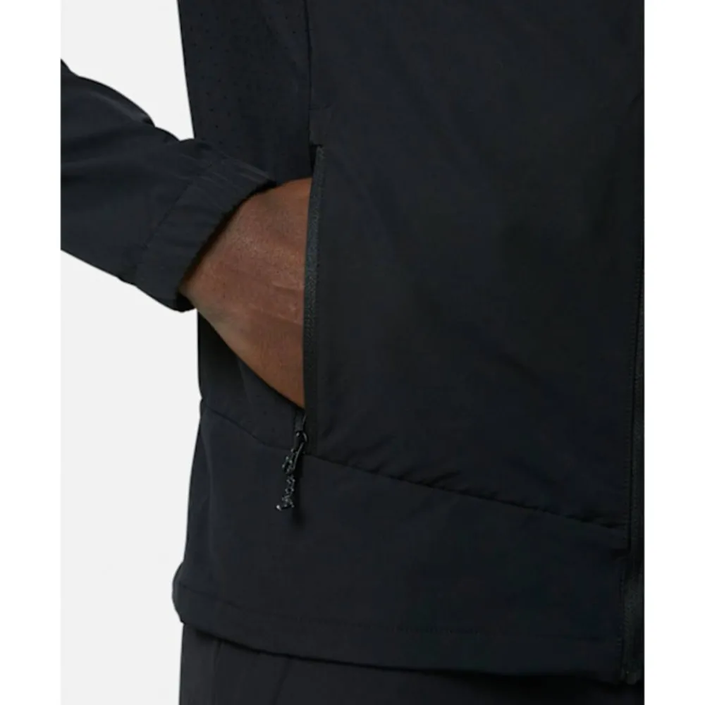 Online Monterrain Mens Orbit Woven Running Full Zip Jacket Black