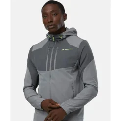 Discount Monterrain Mens Orbit Woven Running Jacket Grey