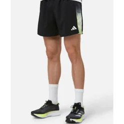 Outlet adidas Mens Own The Run Woven Shorts Black