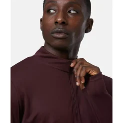 Sale Nike Mens Pacer Half Zip Top Purple