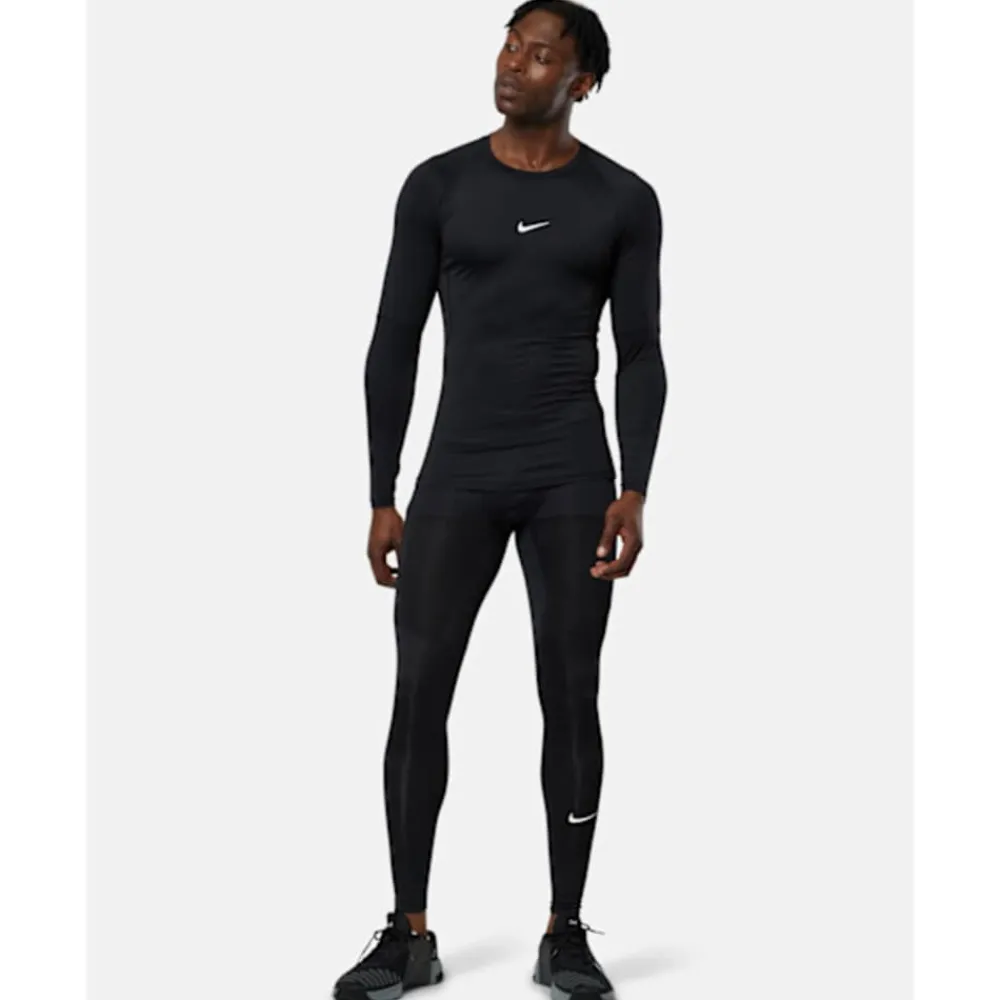 Online Nike Mens Pro Base Training Tights Black
