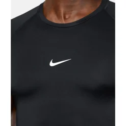 New Nike Mens Pro Base Training T-Shirt Black