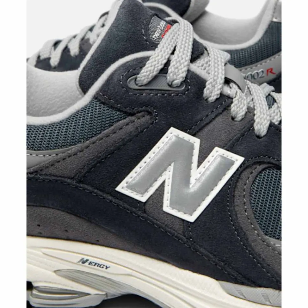 Outlet New Balance Mens 2002R Trainers Navy