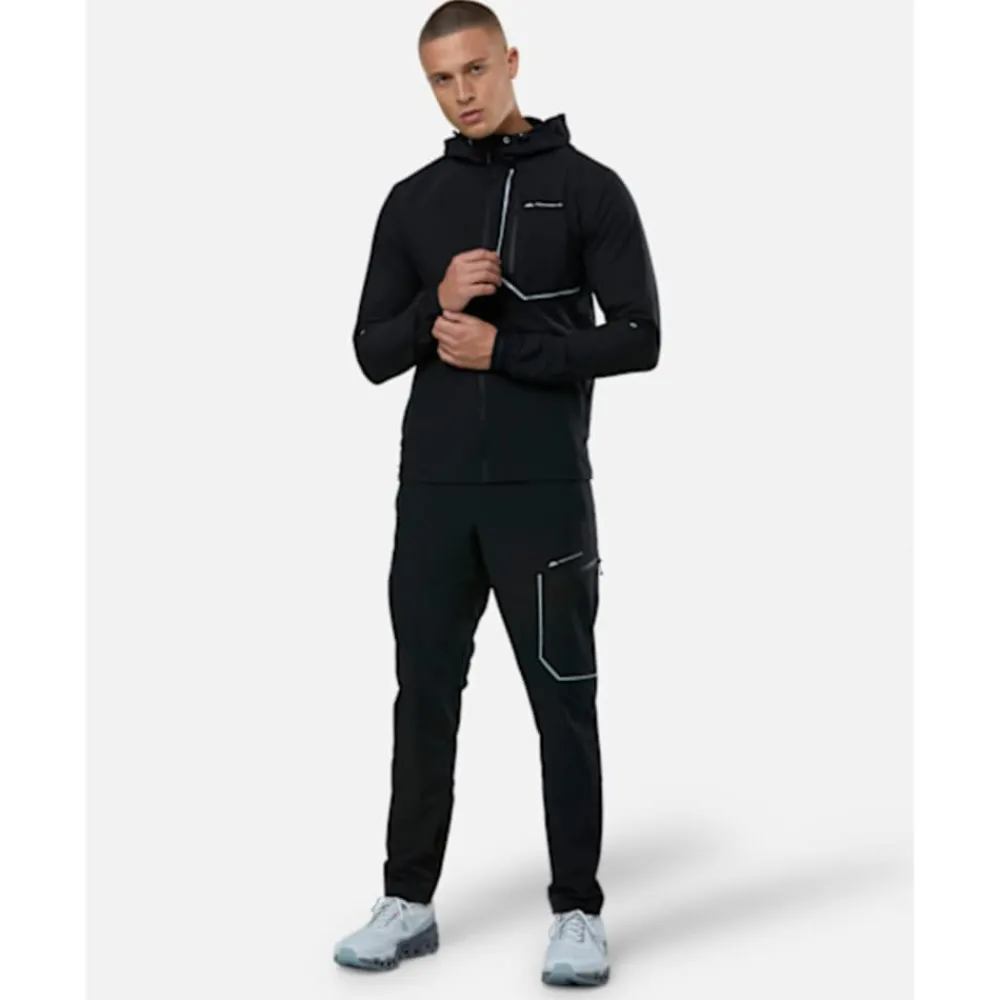 Fashion Monterrain Mens Ramble 3.0 Woven Full Zip Jacket Black
