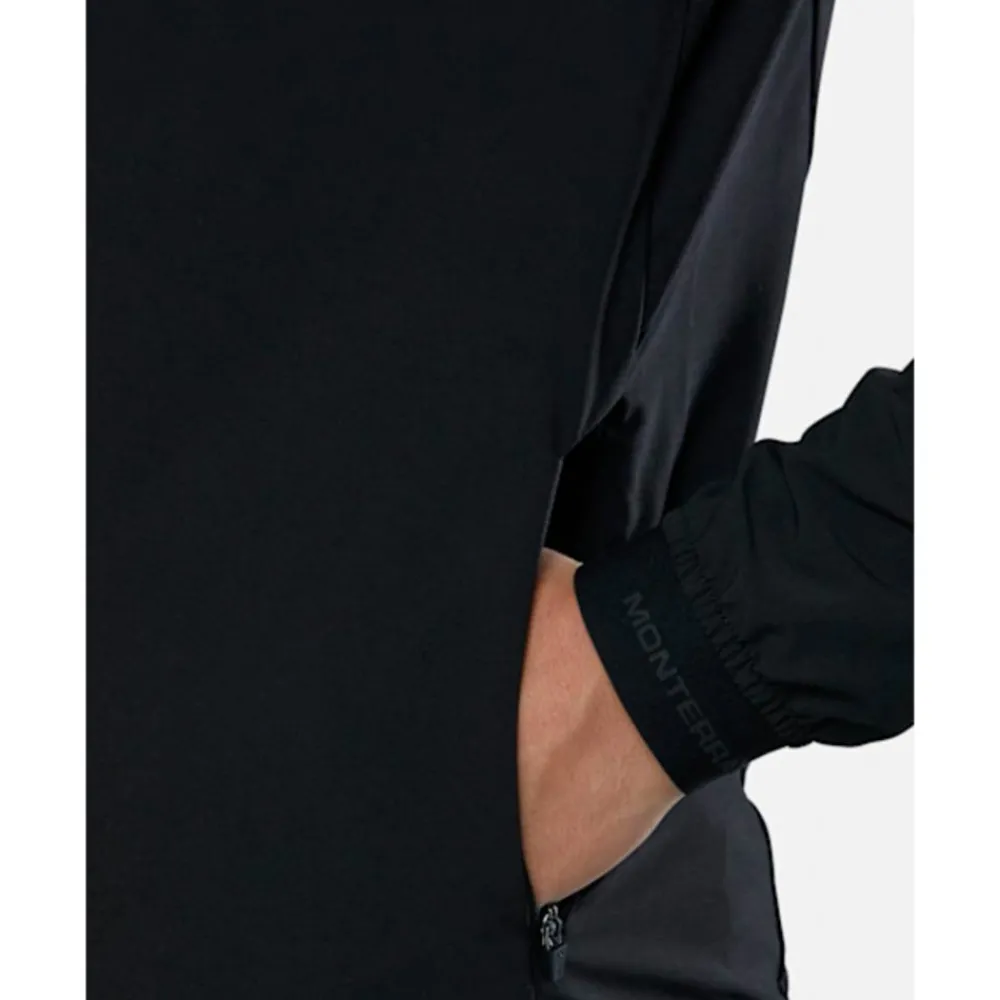 Fashion Monterrain Mens Ramble 3.0 Woven Full Zip Jacket Black