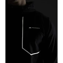 Fashion Monterrain Mens Ramble 3.0 Woven Full Zip Jacket Black