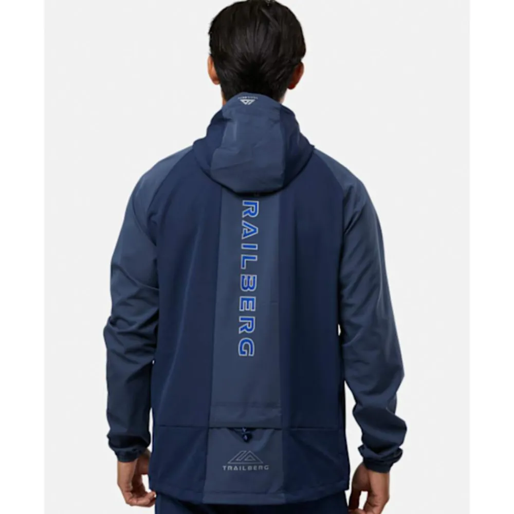 New Trailberg Mens Rapid Ventilate Woven Jacket Navy