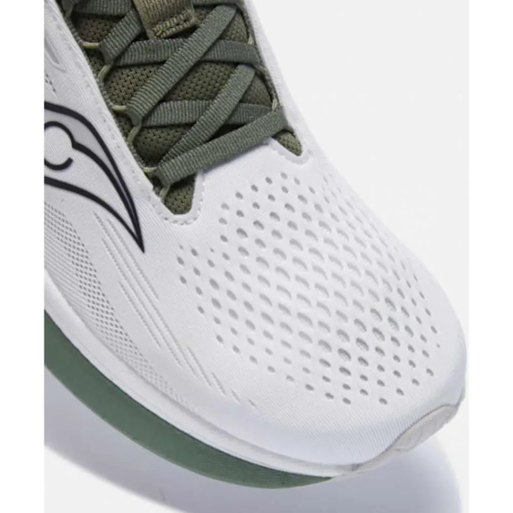 Sale Saucony Mens Ride 18 White
