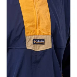 Online Columbia Mens Riptide Anorak Windbreaker Half Zip Top Navy