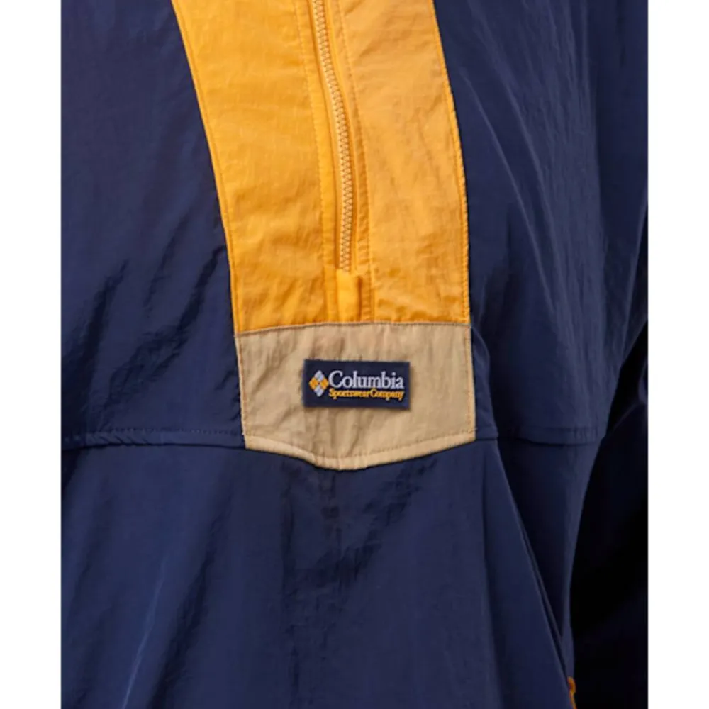 Online Columbia Mens Riptide Anorak Windbreaker Half Zip Top Navy