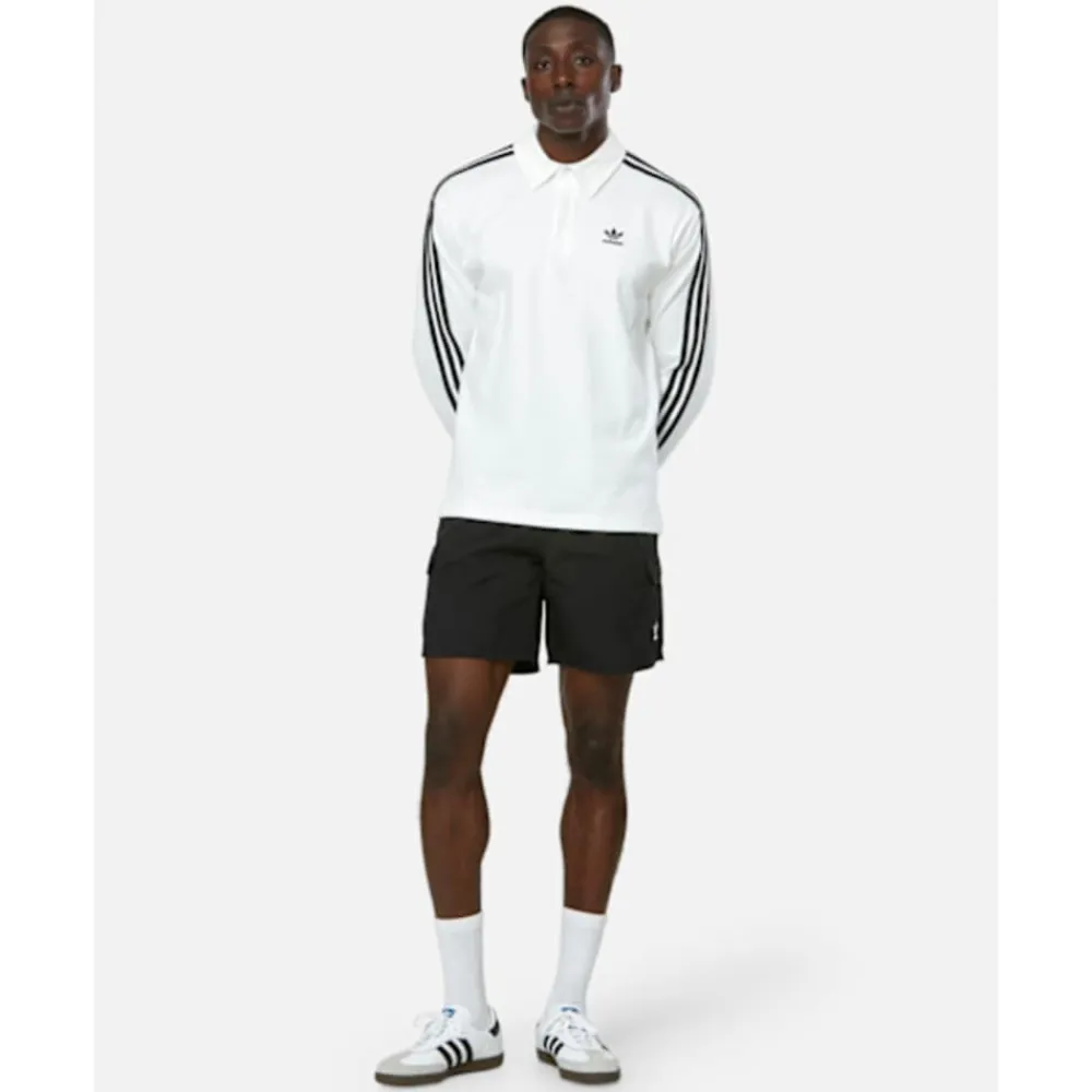 Sale adidas Originals Mens Rugby Polo Top White