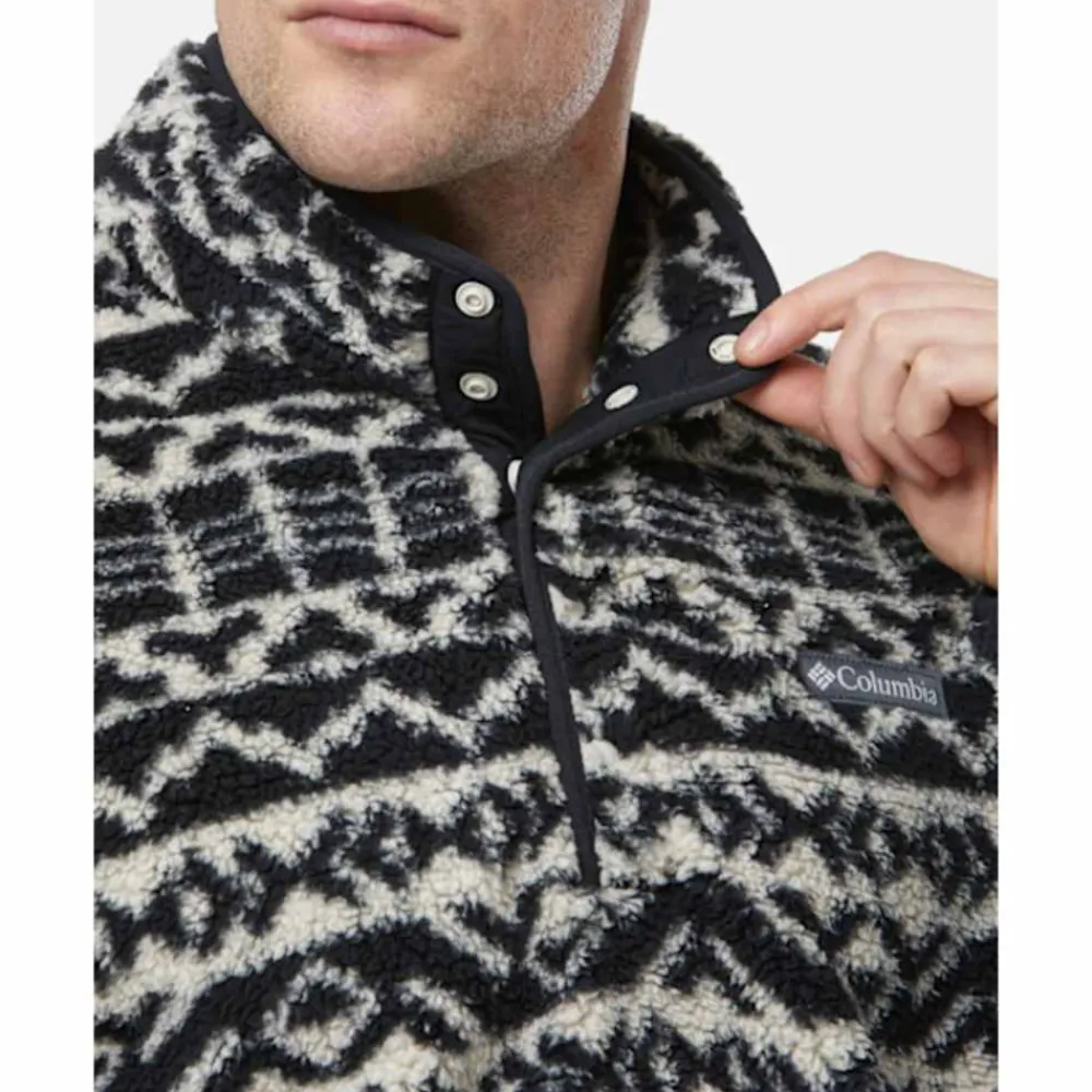 Outlet Columbia Mens Rugged Ridge Half Snap Fleece Cream