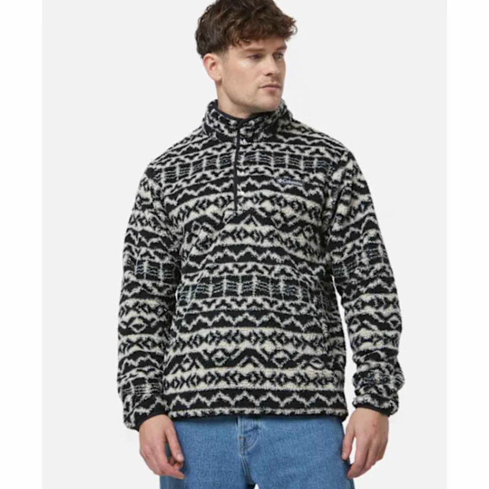 Outlet Columbia Mens Rugged Ridge Half Snap Fleece Cream