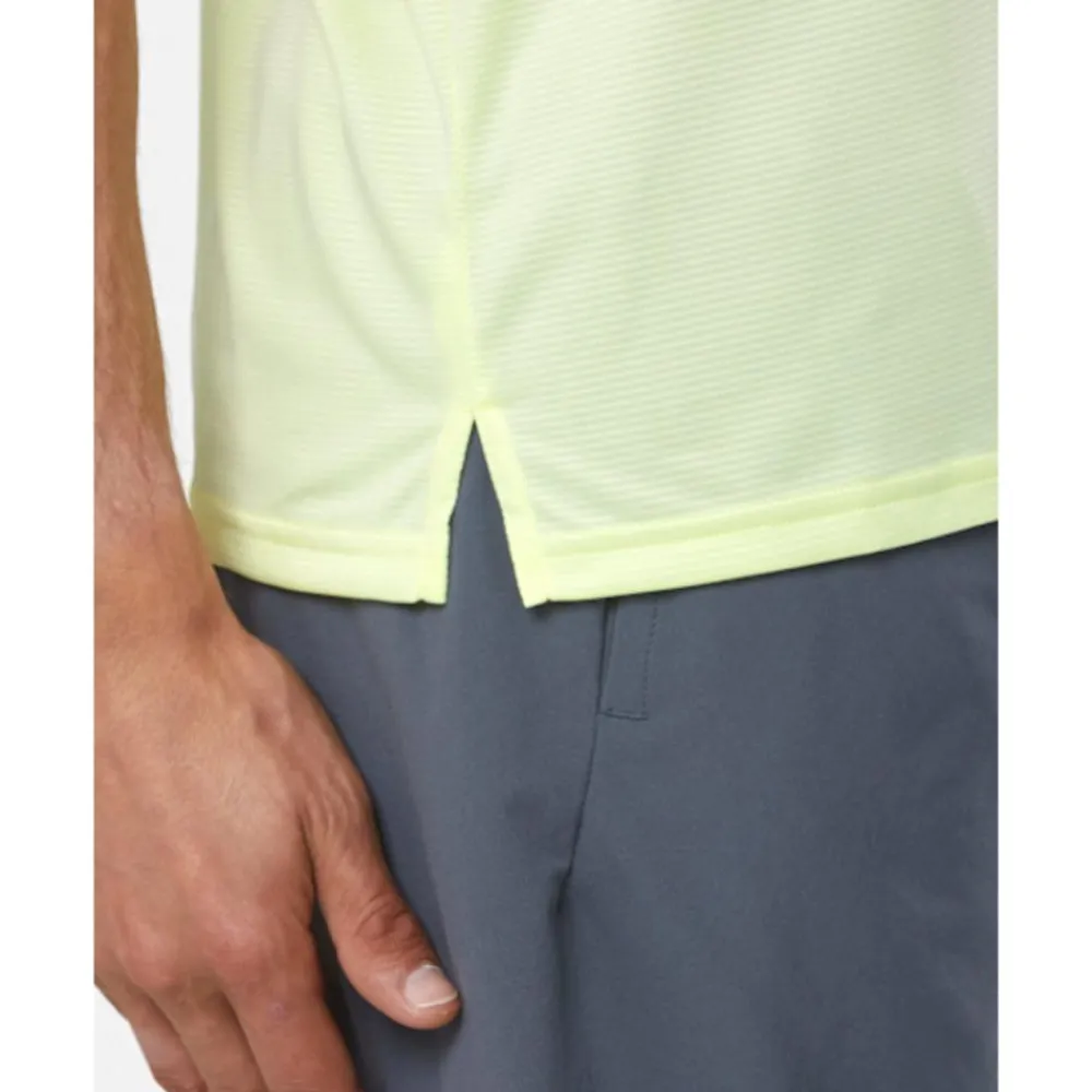 Fashion New Balance Mens Run T-Shirt Yellow