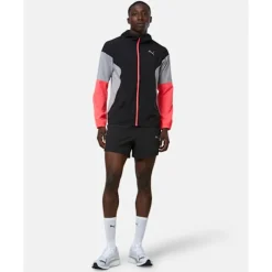 Fashion Puma Mens Run Woven Jacket Black