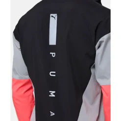 Fashion Puma Mens Run Woven Jacket Black