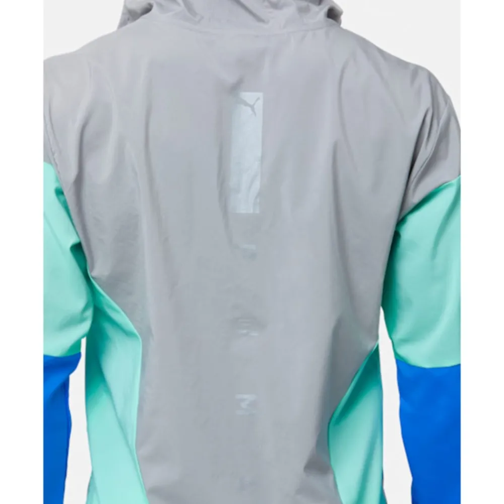 Hot Puma Mens Run Woven Jacket Grey