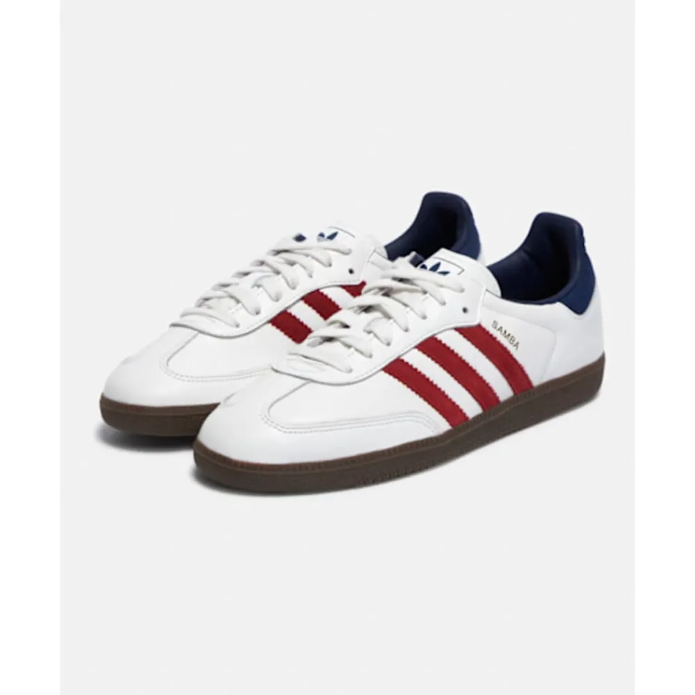 Outlet adidas Originals Mens Samba OG White
