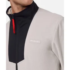 Hot Columbia Mens Sequoia Grove Half Zip Top Cream