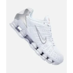 Hot Nike Mens Shox TL White