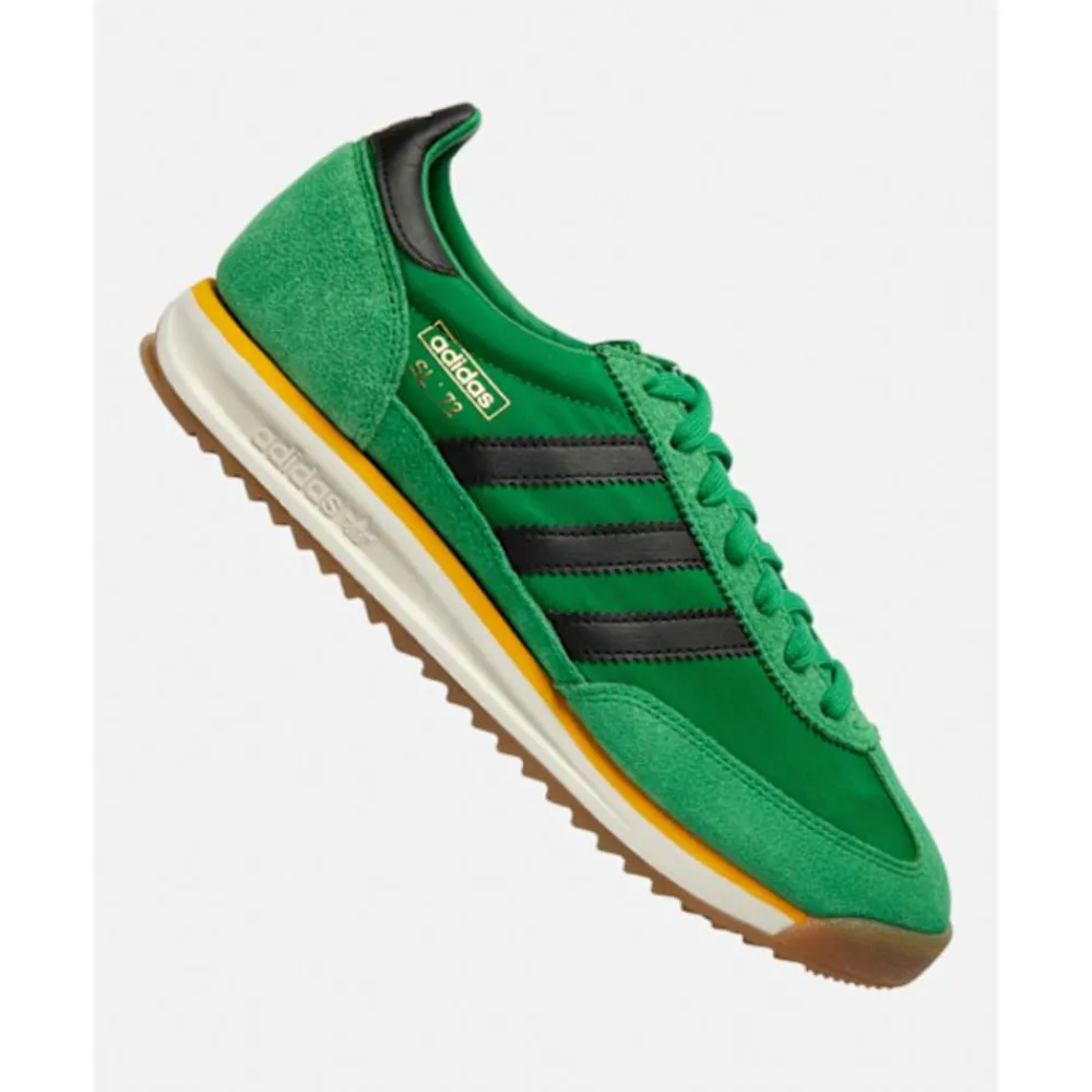 New adidas Originals Mens SL72 RS Green